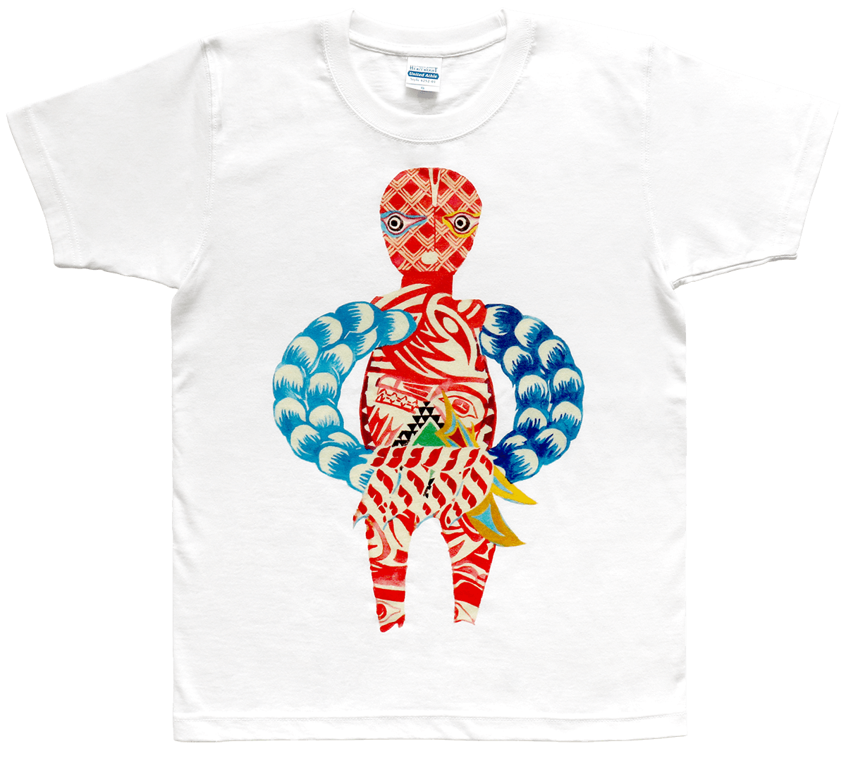 道祖神イラストTシャツ Type.a 商品画像